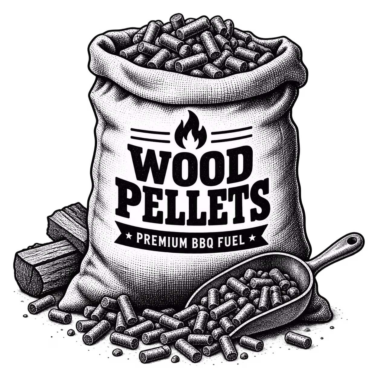 30 lb bag of Rick's wood pellets